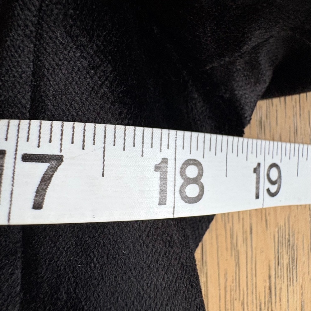 $395 TED BAKER London Kairaa Blk Velvet Suit Jacket Chain‎ Collar Blazer US2/UK6 - Picture 11 of 16